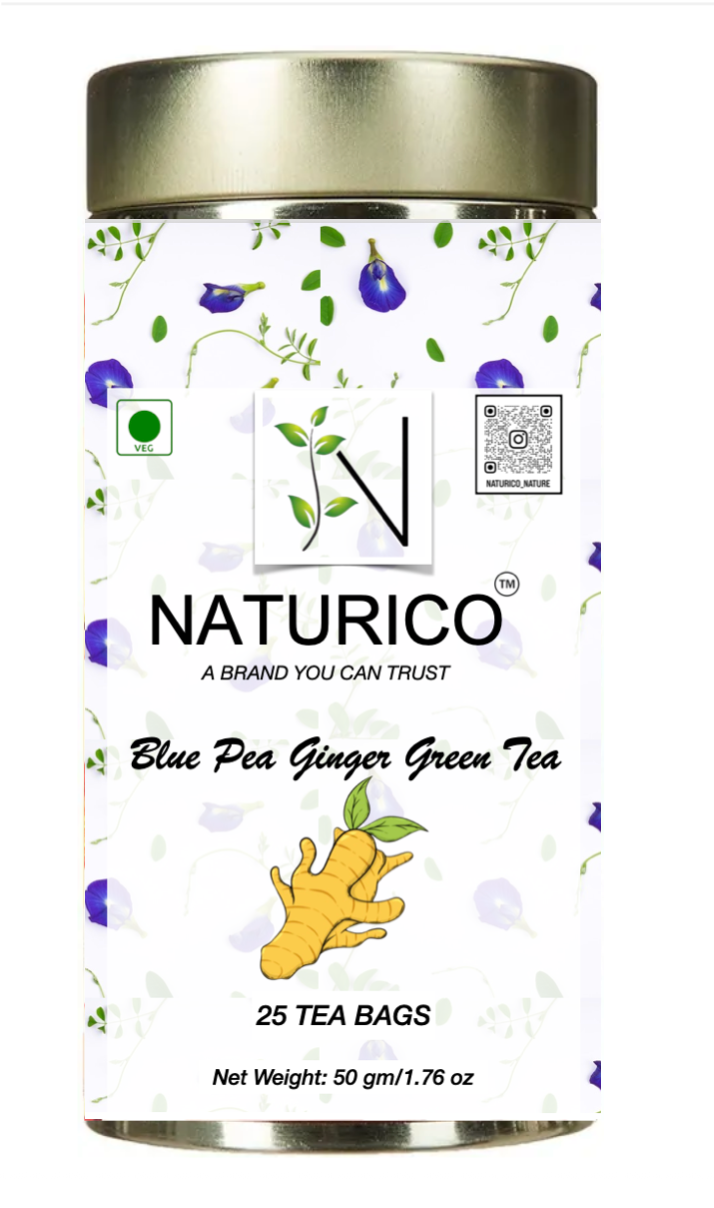 NATURICO TEA - BLUE PEA GINGER TEA