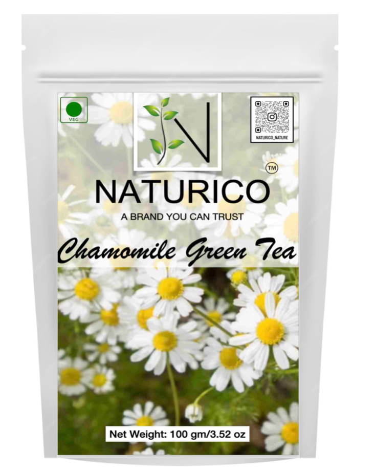 NATURICO TEA - CHAMOMILE GREEN TEA