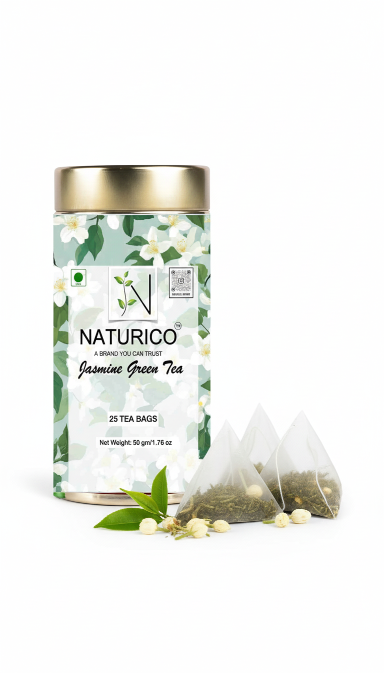 NATURICO TEA - JASMINE GREEN TEA (Tea Bags)