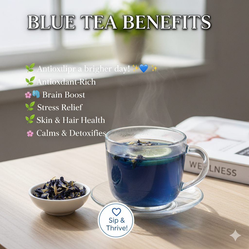 NATURICO TEA - BLUE PEA GINGER TEA