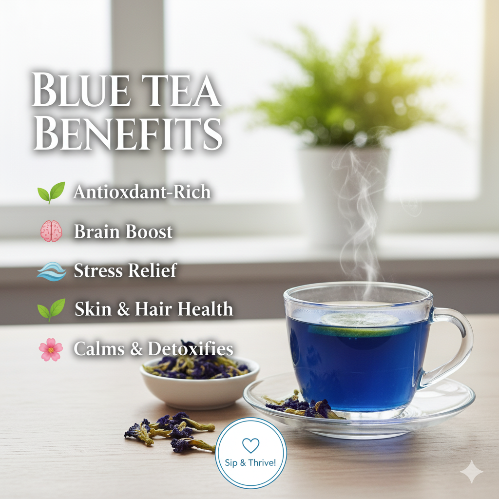 NATURICO TEA - BLUE PEA GINGER TEA