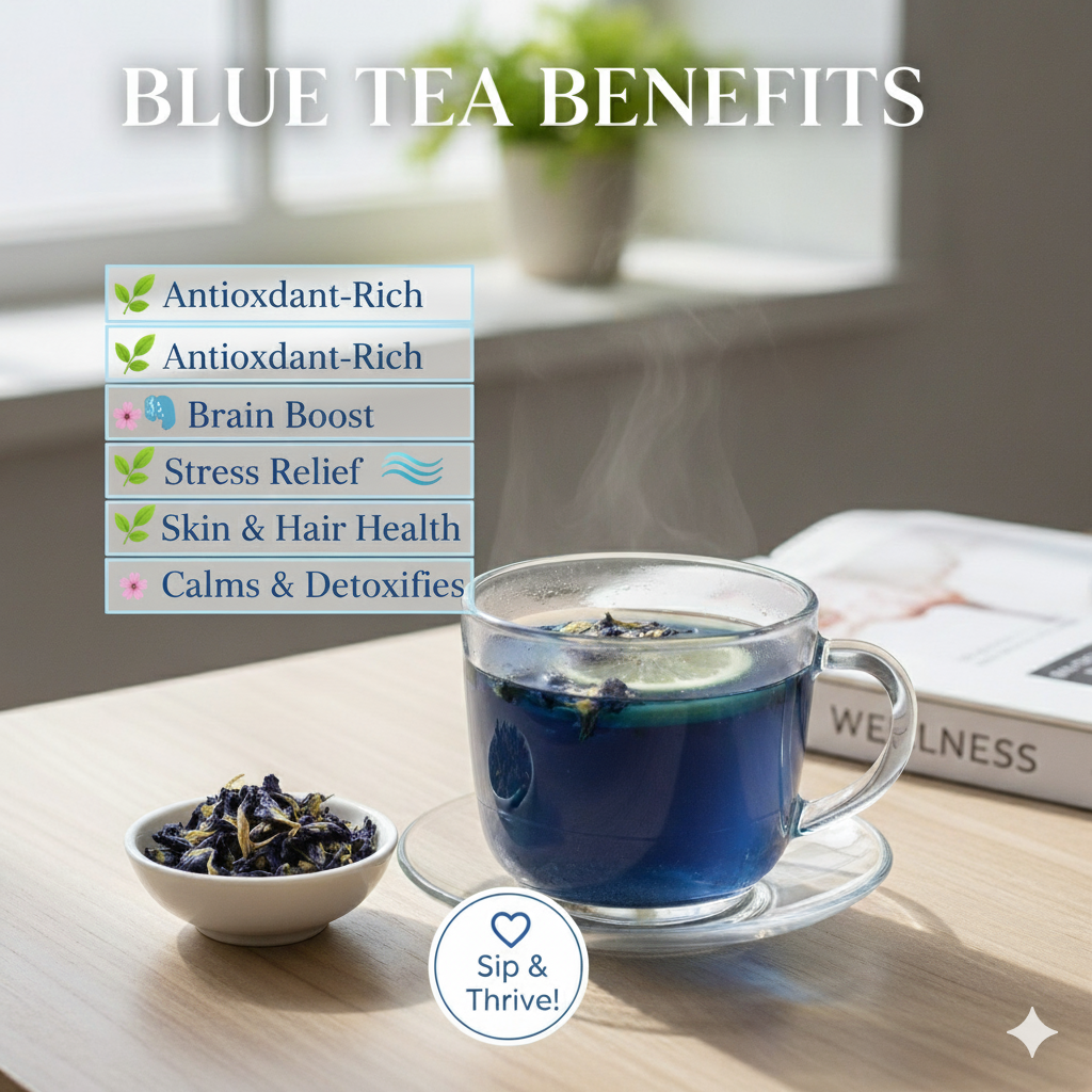 NATURICO TEA - BLUE PEA GINGER TEA