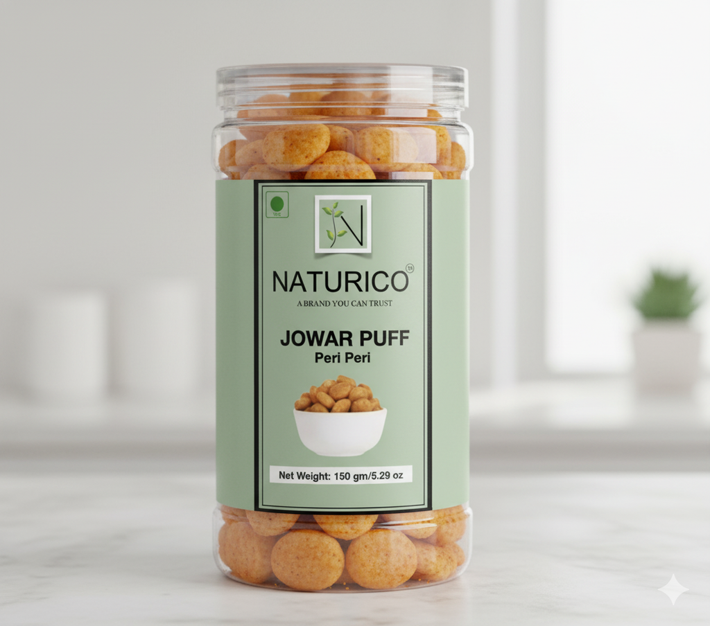 NATURICO JOWAR PUFFS - PERI PERI PUFFS