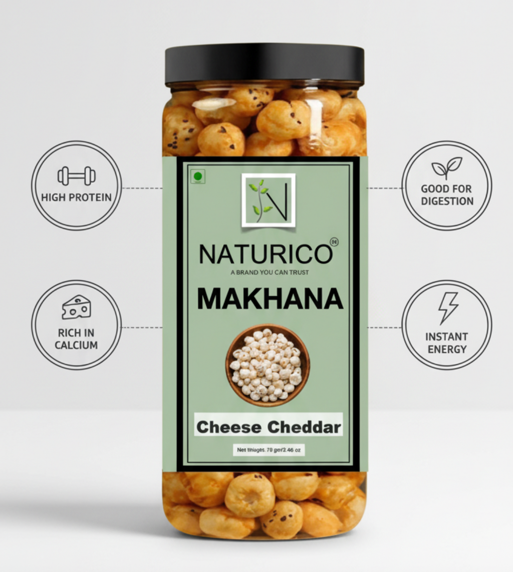 NATURICO MAKHANA - CHEESE CHEDDAR MAKHANA