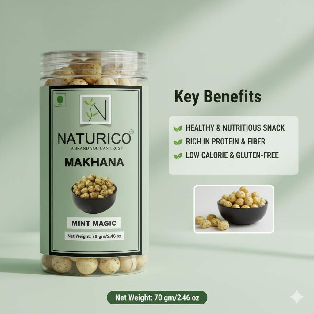 NATURICO MAKHANA - MINT PUDINA MAKHANA