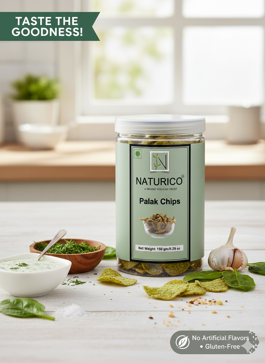 NATURICO CHIPS - PALAK CHIPS