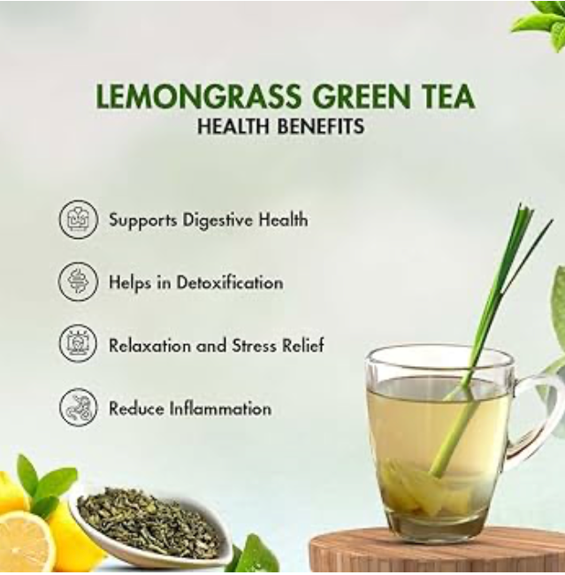 NATURICO TEA - LEMONGRASS GREEN TEA