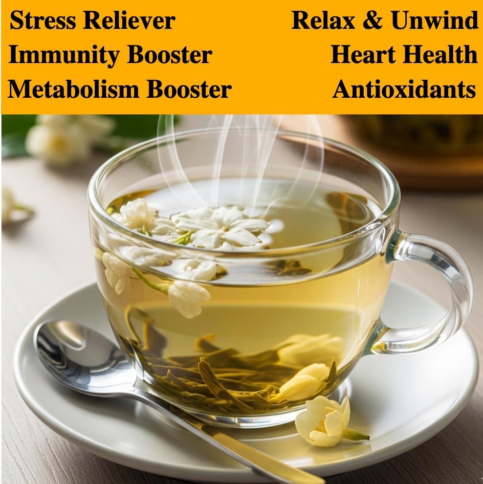NATURICO TEA - JASMINE GREEN TEA (Tea Bags)