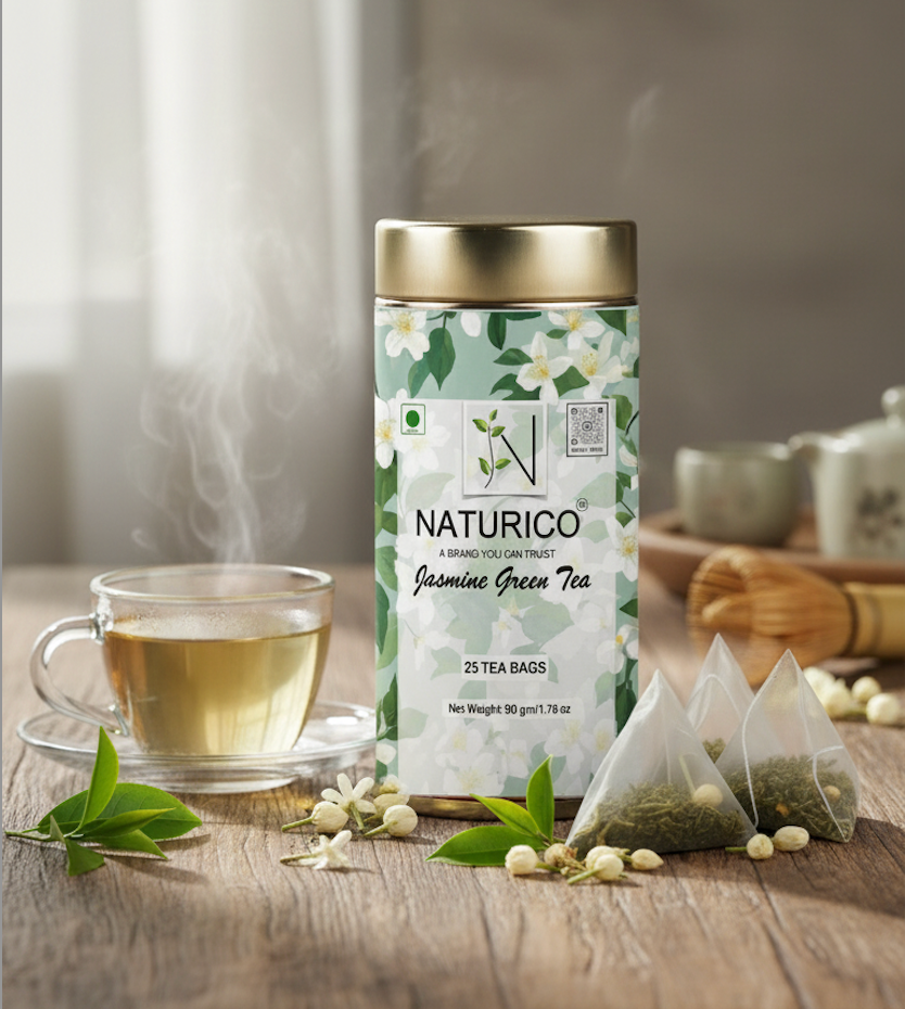 NATURICO TEA - JASMINE GREEN TEA (Tea Bags)